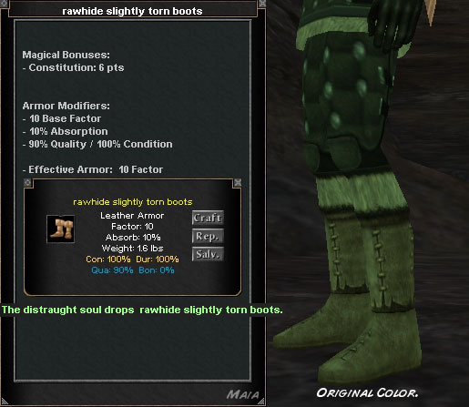 Picture for Rawhide Slightly Torn Boots (Mid)