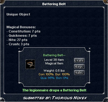 Picture for Battering Belt (Alb) (u)