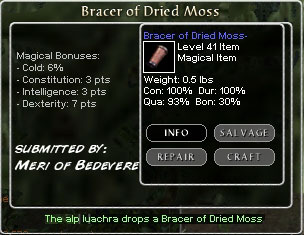 Picture for Bracer of Dried Moss