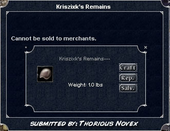 Picture for Kriszixk's Remains