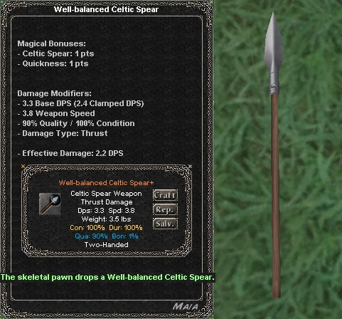 Picture for Well-balanced Celtic Spear