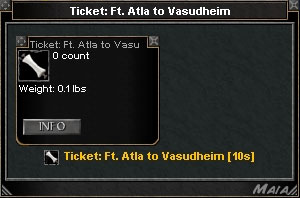 Picture for Ticket: Ft. Atla to Vasudheim