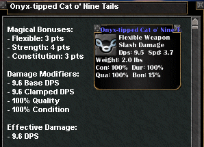 Picture for Onyx-tipped Cat o' Nine Tails