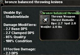 Picture for Bronze Balanced Throwing Knives