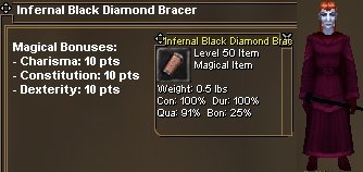 Picture for Infernal Black Diamond Bracer