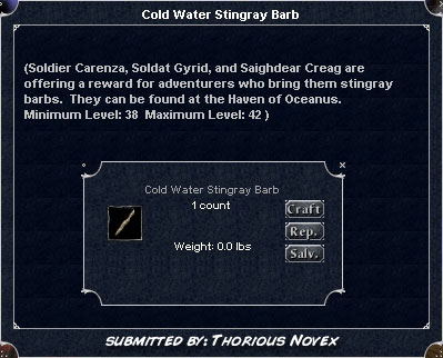 Picture for Cold Water Stingray Barb