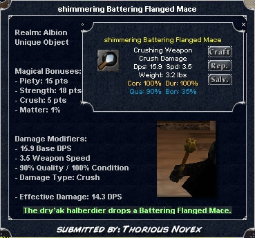 Picture for Battering Flanged Mace (u)