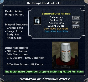 Picture for Battering Fluted Full Helm (u)