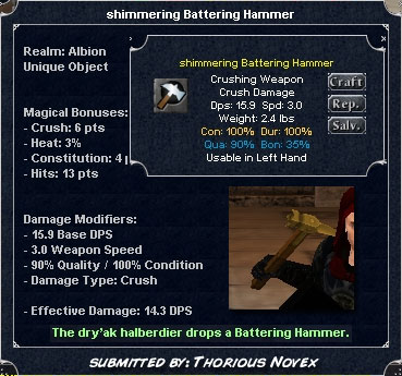 Picture for Battering Hammer (Alb) (u)
