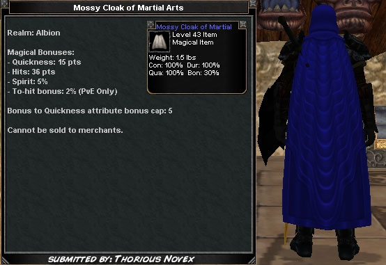 Picture for Mossy Cloak of Martial Arts