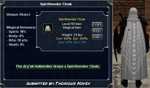 Picture for Spiritbender Cloak (Alb) (u)