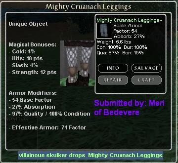 Picture for Mighty Cruanach Legs (u)