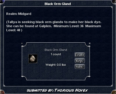 Picture for Black Orm Gland