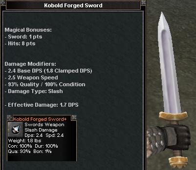 Picture for Kobold Forged Sword