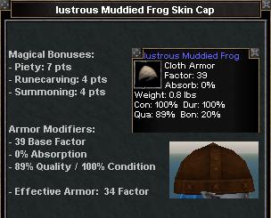 Picture for Lustrous Muddied Frog Skin Cap