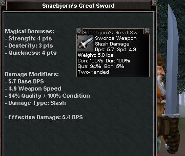 Picture for Snaebjorn's Great Sword