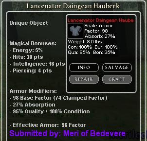 Picture for Lancenator Daingean Hauberk (u)