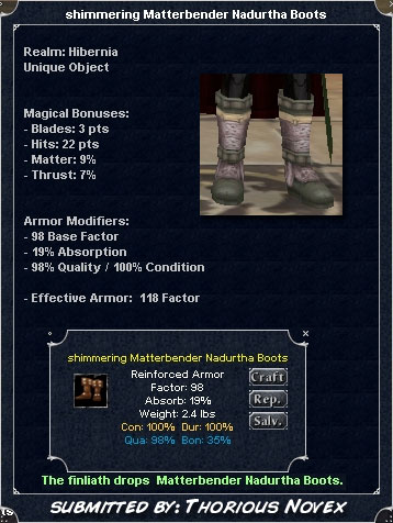 Picture for Shimmering Matterbender Nadurtha Boots (u)