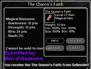 Picture for The Queen's Faith