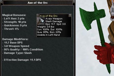 Picture for Axe of the Orc