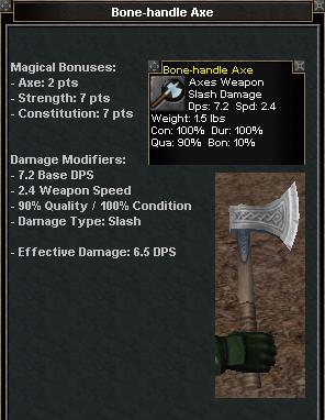 Picture for Bone-handle Axe