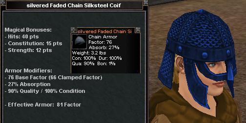 Picture for Silvered Faded Chain Silksteel Coif