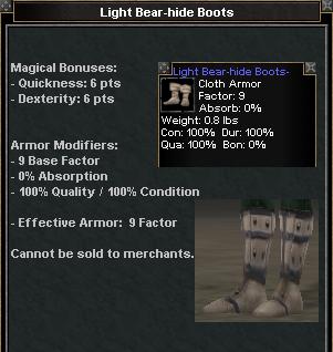 Picture for Light Bear-hide Boots