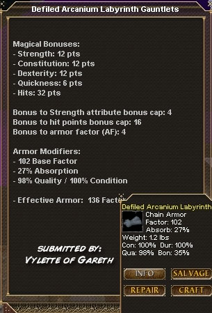 Picture for Defiled Arcanium Labyrinth Gauntlets (Alb)
