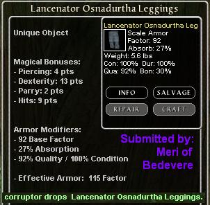 Picture for Lancenator Osnadurtha Leggings (u)