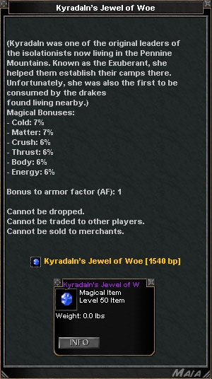 Picture for Kyradaln's Jewel of Woe