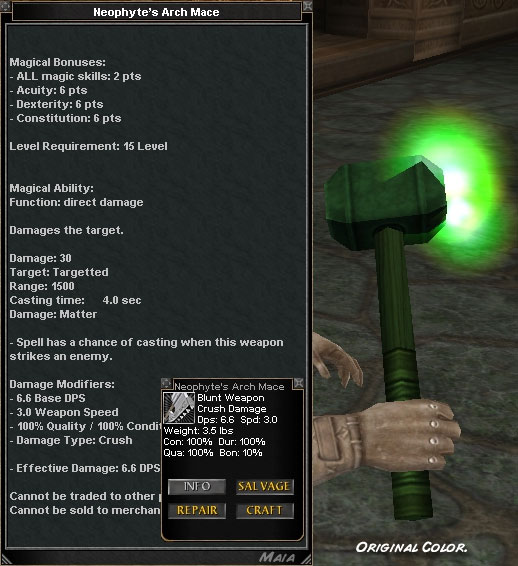 Picture for Neophyte's Arch Mace (Hib)