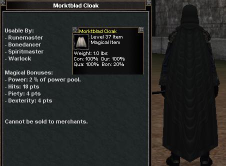 Picture for Morktblad Cloak