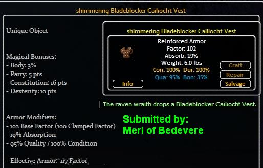 Picture for Shimmering Bladeblocker Cailiocht Vest (u)