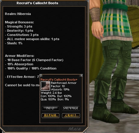 Picture for Recruit's Cailiocht Boots