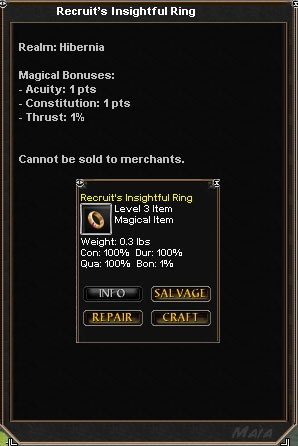 Picture for Recruit's Insightful Ring