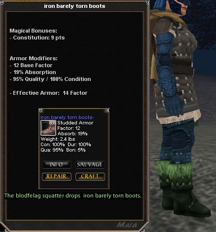 Picture for Iron Barely Torn Boots (Mid)