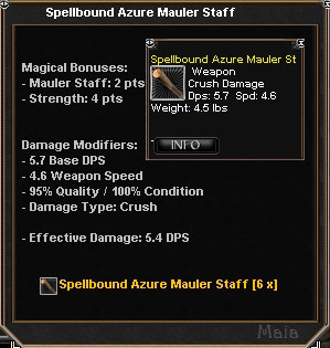 Picture for Spellbound Azure Mauler Staff
