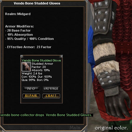 Picture for Vendo Bone Studded Gloves