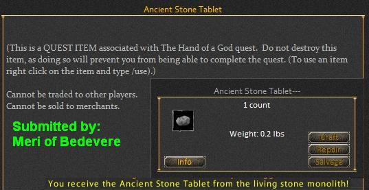 Picture for Ancient Stone Tablet