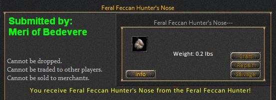 Picture for Feral Feccan Hunter's Nose