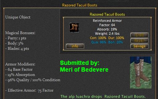 Picture for Razored Tacuil Boots (u)