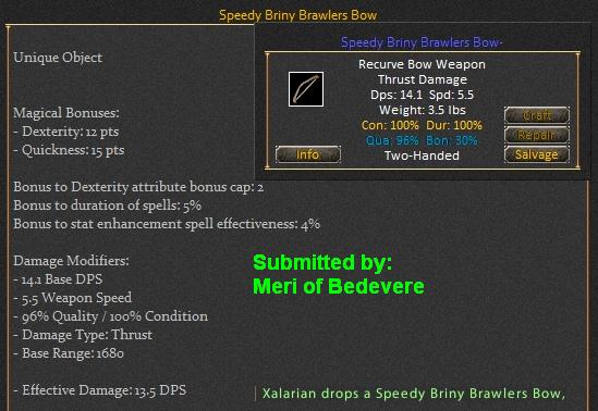 Picture for Speedy Briny Brawlers Bow (Hib) (u)