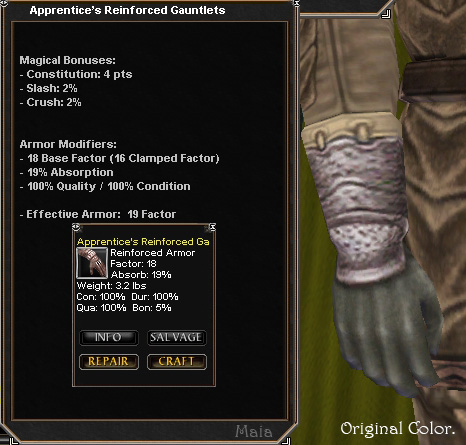 Picture for Apprentice's Reinforced Gauntlets
