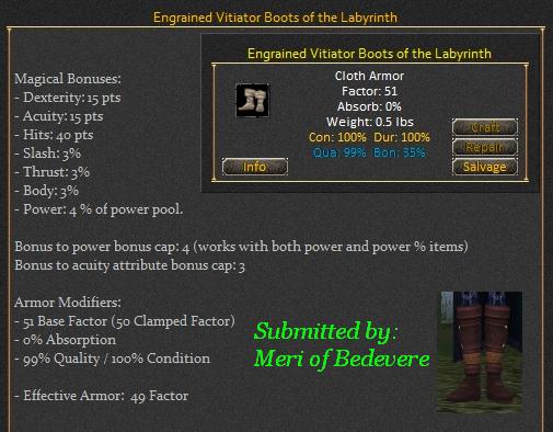 Picture for Engrained Vitiator Boots of the Labyrinth