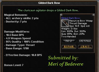 Picture for Gilded Dark Bow