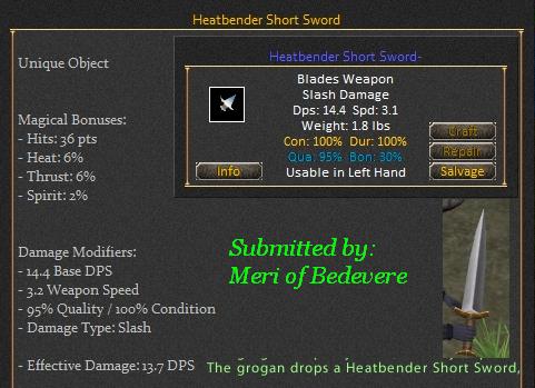 Picture for Heatbender Short Sword (Hib) (u)