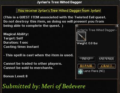 Picture for Jyrlan's Tree Hilted Dagger