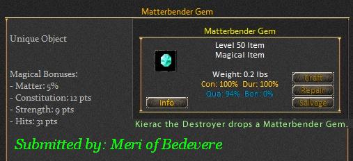 Picture for Matterbender Gem (Hib) (u)