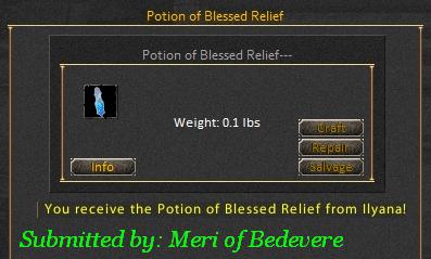 Picture for Potion of Blessed Relief