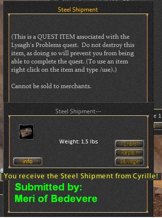 Picture for Steel Shipment